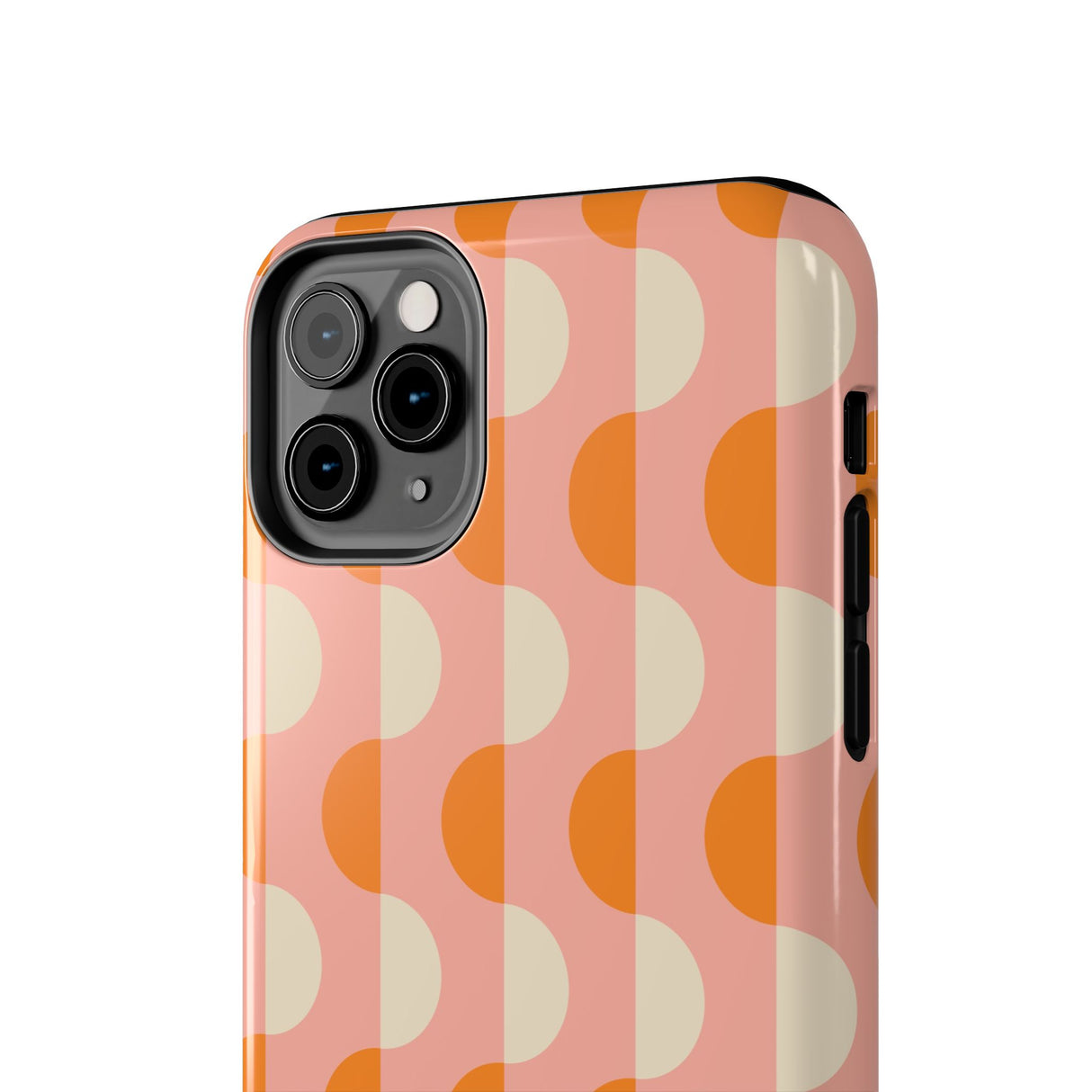 STUBBIE Phone Case for Apple iPhone - Orange Wave Phone Case