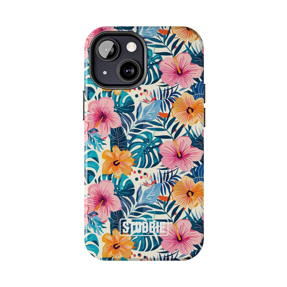 STUBBIE Phone Case for Apple iPhone - Jungle Fauna Stubbie