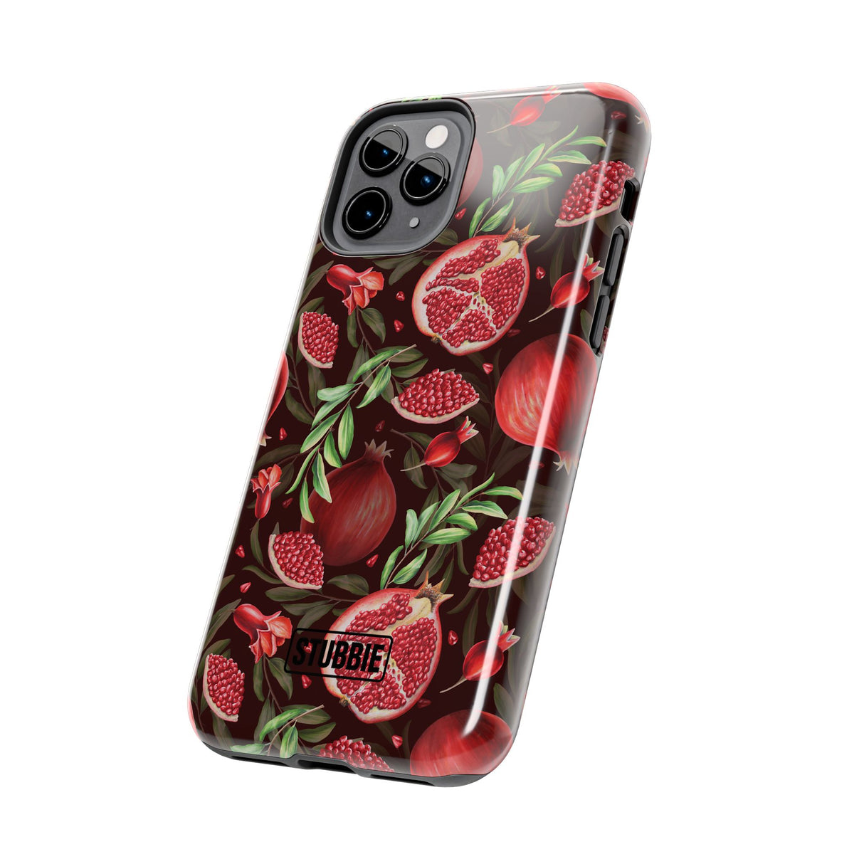 STUBBIE Phone Case for Apple iPhone - Pomegranate Phone Case