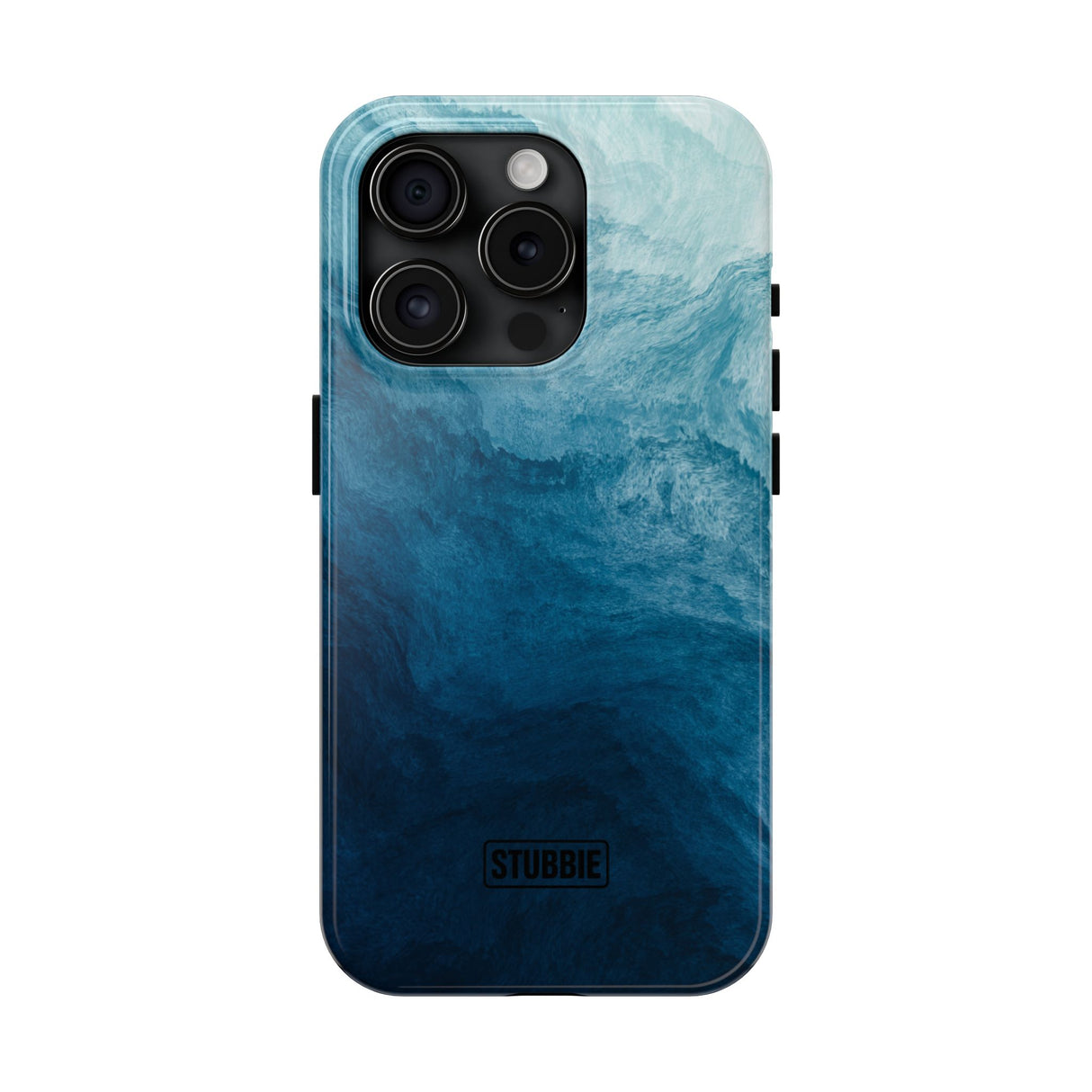 STUBBIE Phone Case for Apple iPhone - Blue Marble Phone Case