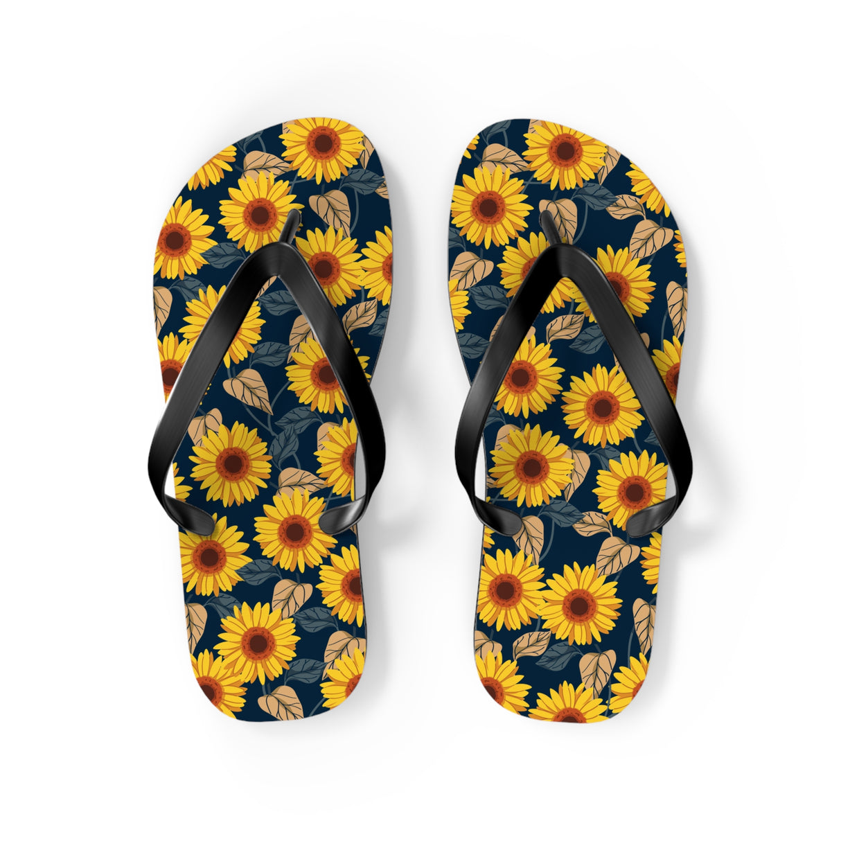 Sunflower Flip Flops