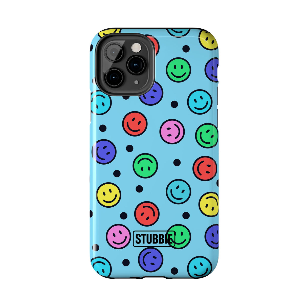 STUBBIE Phone Case for Apple iPhone - Smiley Face Phone Case