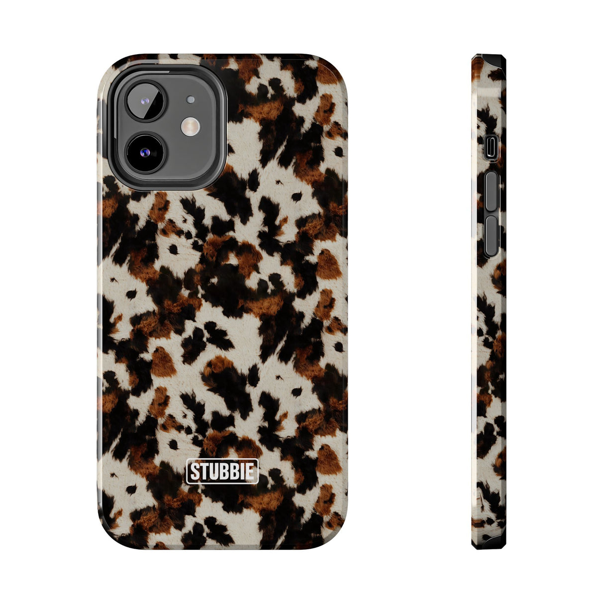 STUBBIE Phone Case for Apple iPhone - Crazy Cow Phone Case