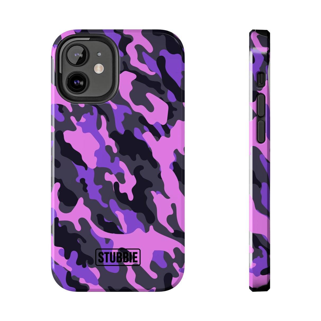 STUBBIE Phone Case for Apple iPhone - Pink Camo Phone Case