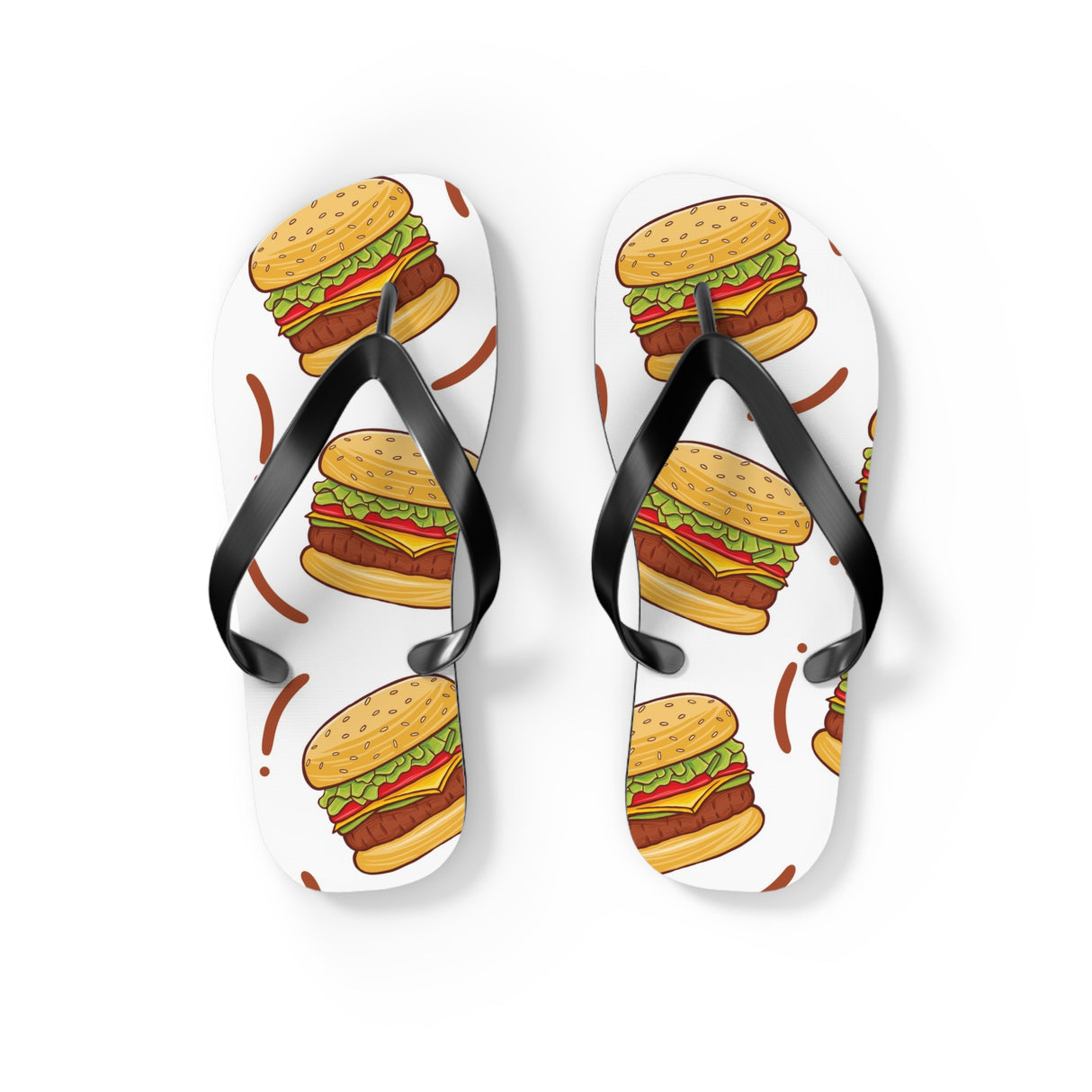 STUBBIE Flip Flops - Burger STUBBIE