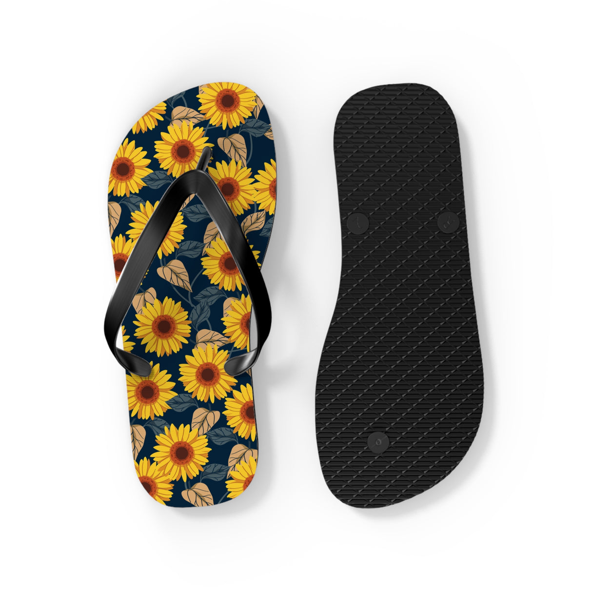 Sunflower Flip Flops
