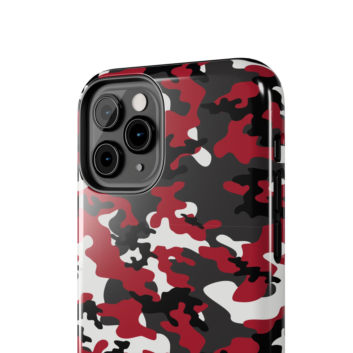 STUBBIE Phone Case for Apple iPhone - Red Camo Phone Case