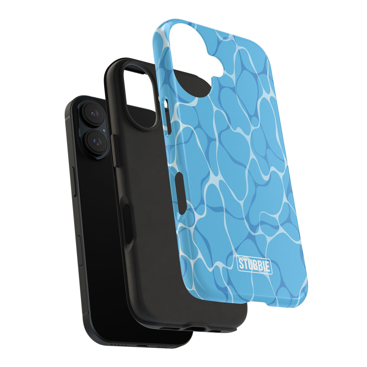 STUBBIE Phone Case for Apple iPhone - Blue Vision Stubbie