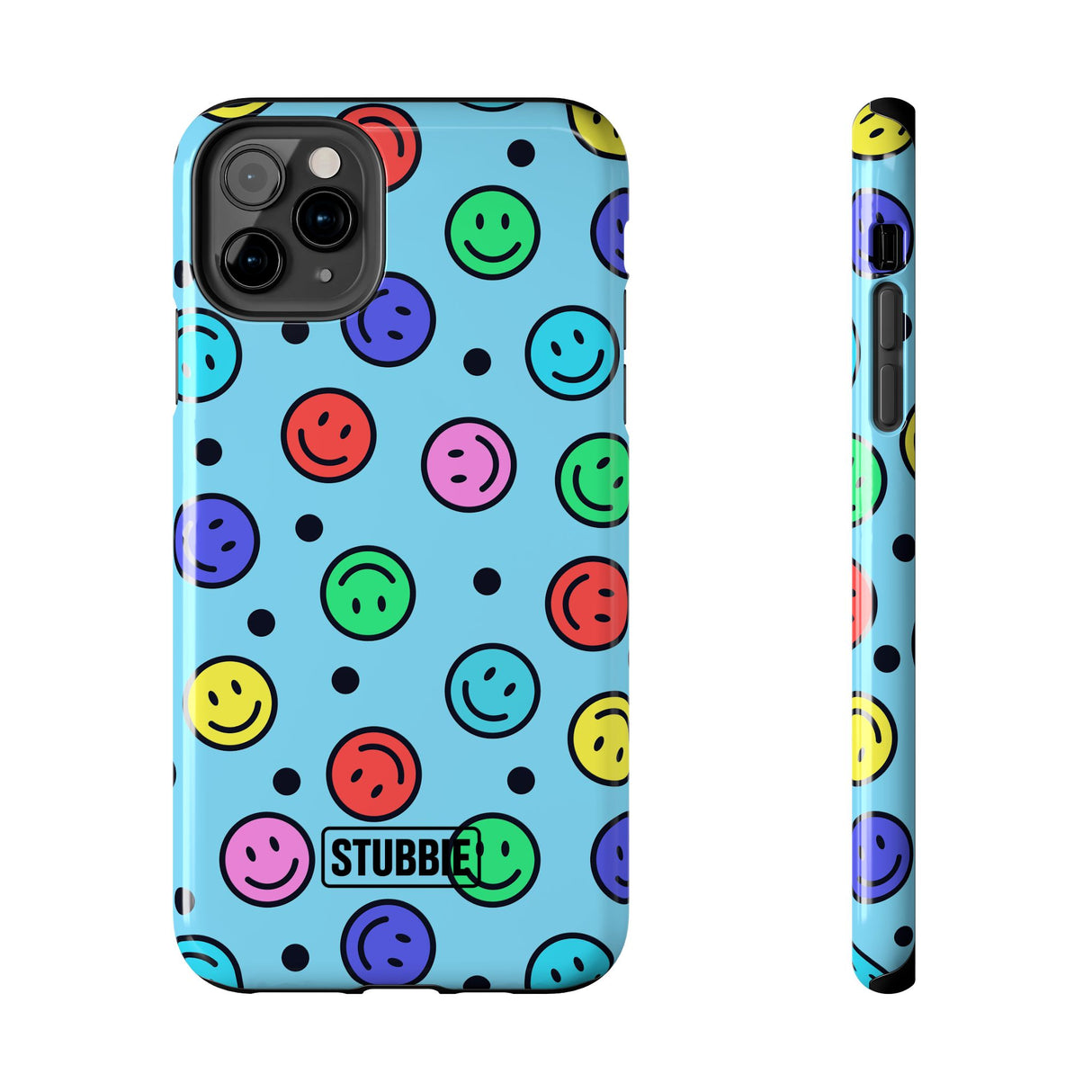 STUBBIE Phone Case for Apple iPhone - Smiley Face Phone Case