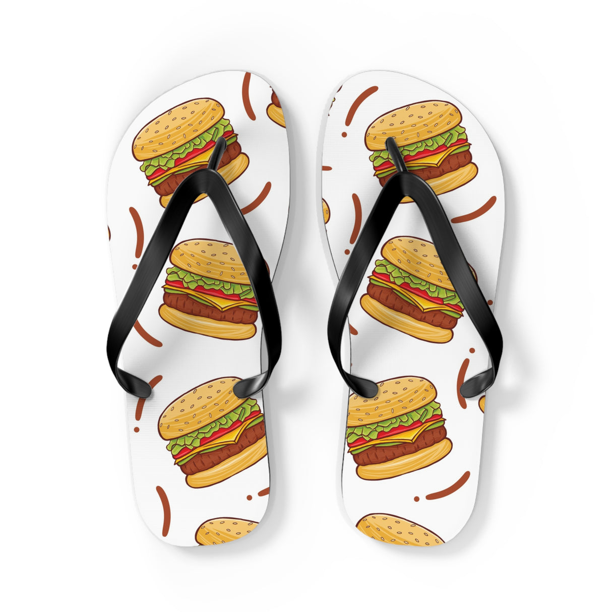 STUBBIE Flip Flops - Burger STUBBIE