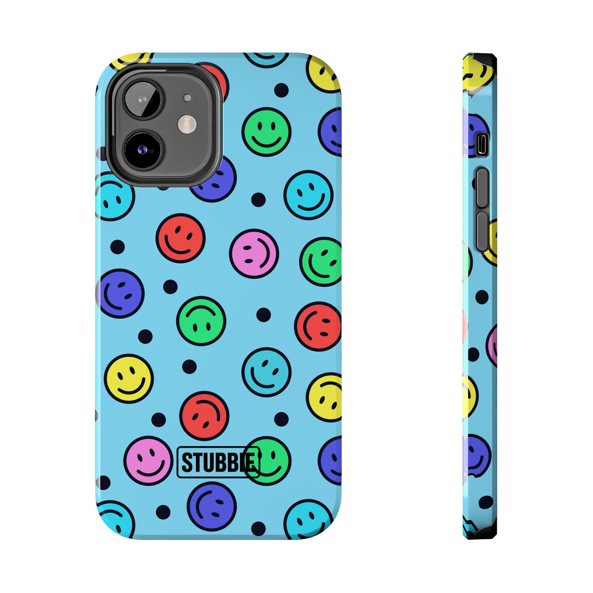 STUBBIE Phone Case for Apple iPhone - Smiley Face Phone Case