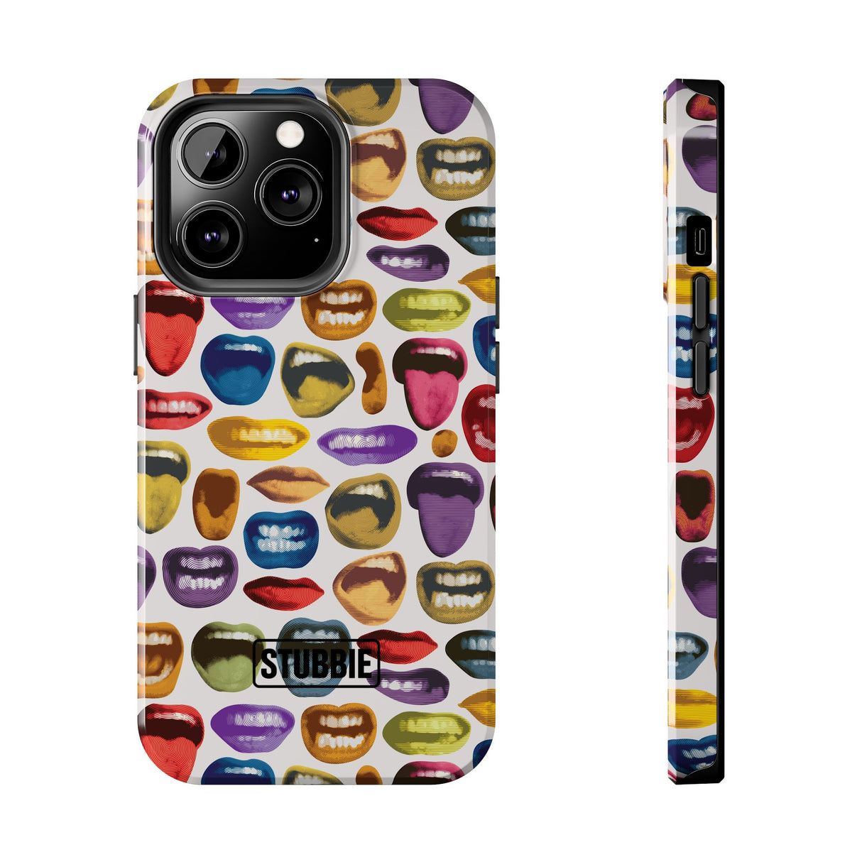STUBBIE Phone Case for Apple iPhone - Lips Phone Case