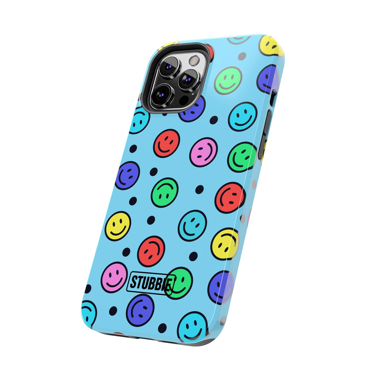 STUBBIE Phone Case for Apple iPhone - Smiley Face Phone Case