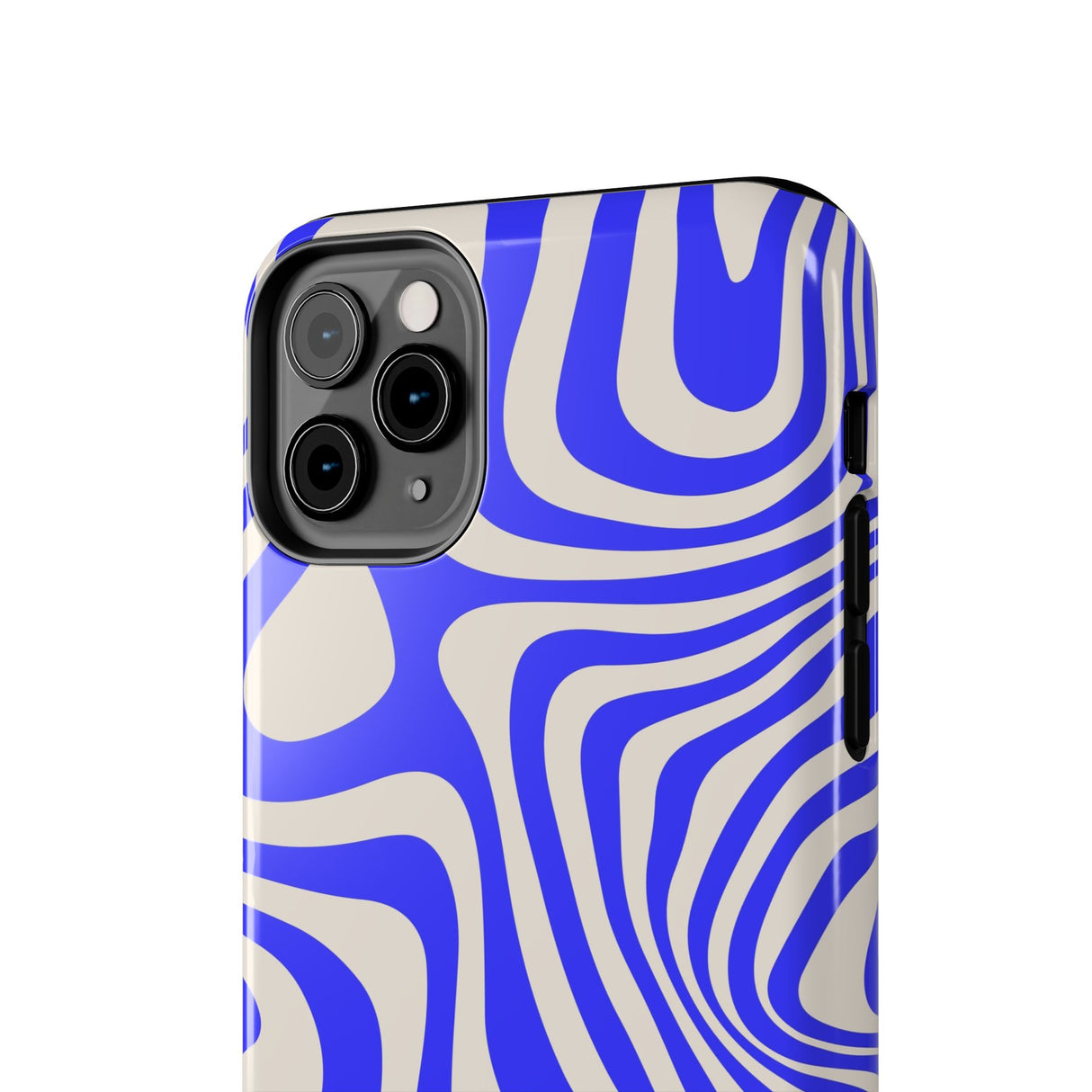 STUBBIE Phone Case for Apple iPhone - Crazy Blue Phone Case