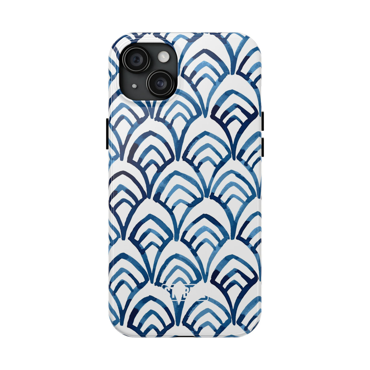 STUBBIE Phone Case for Apple iPhone - Blue Art Deco Phone Case