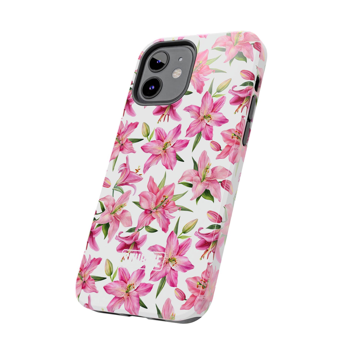 STUBBIE Phone Case for Apple iPhone - Pink Lily Flower Phone Case