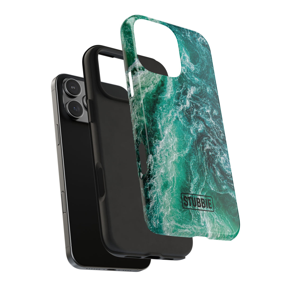 STUBBIE Phone Case for Apple iPhone - Making Waves Stubbie