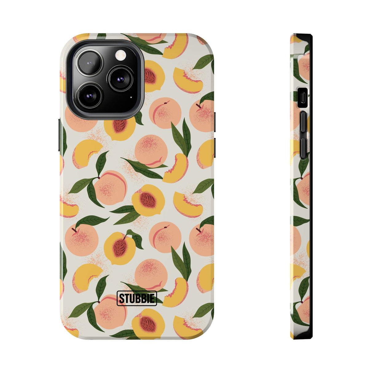 STUBBIE Phone Case for Apple iPhone - Peachy Peach Phone Case