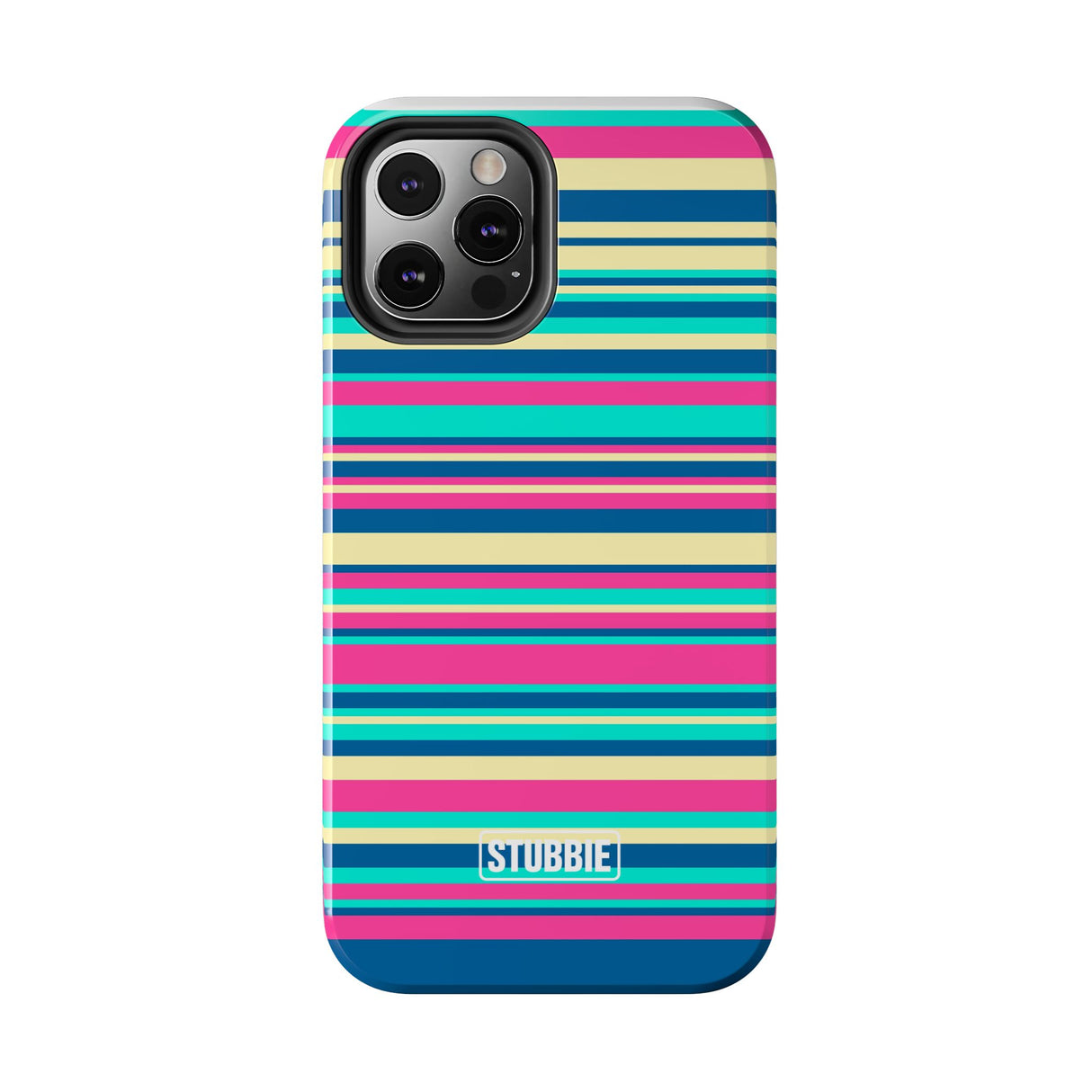 STUBBIE Phone Case for Apple iPhone - Coloured Stripes Phone Case