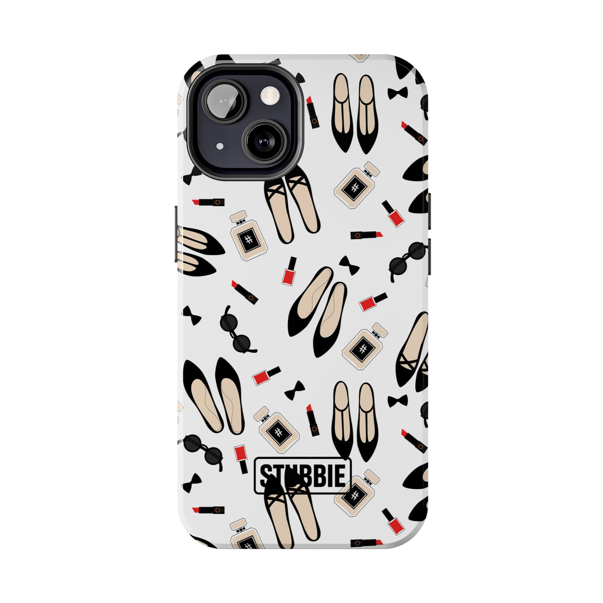 STUBBIE Phone Case for Apple iPhone - Heels And Lipstick Stubbie