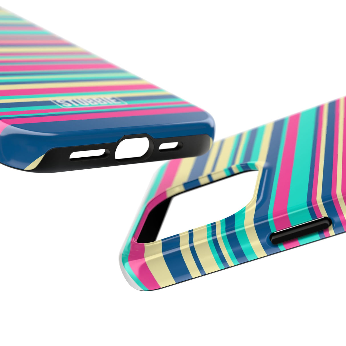 STUBBIE Phone Case for Apple iPhone - Coloured Stripes Phone Case