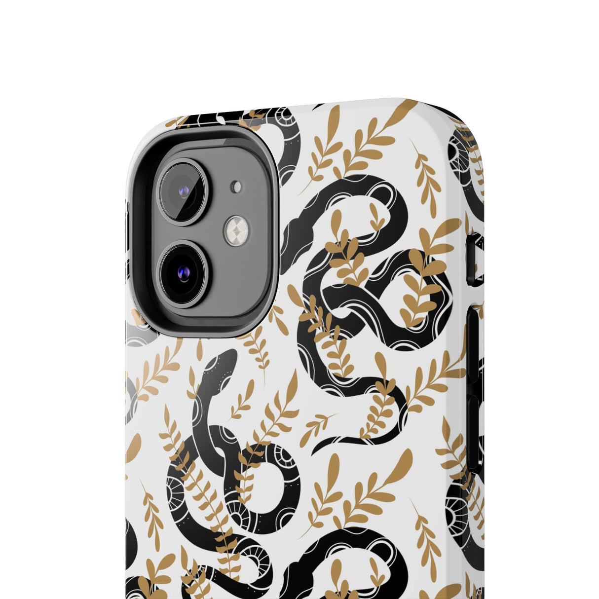 STUBBIE Phone Case for Apple iPhone - Black Snake Phone Case