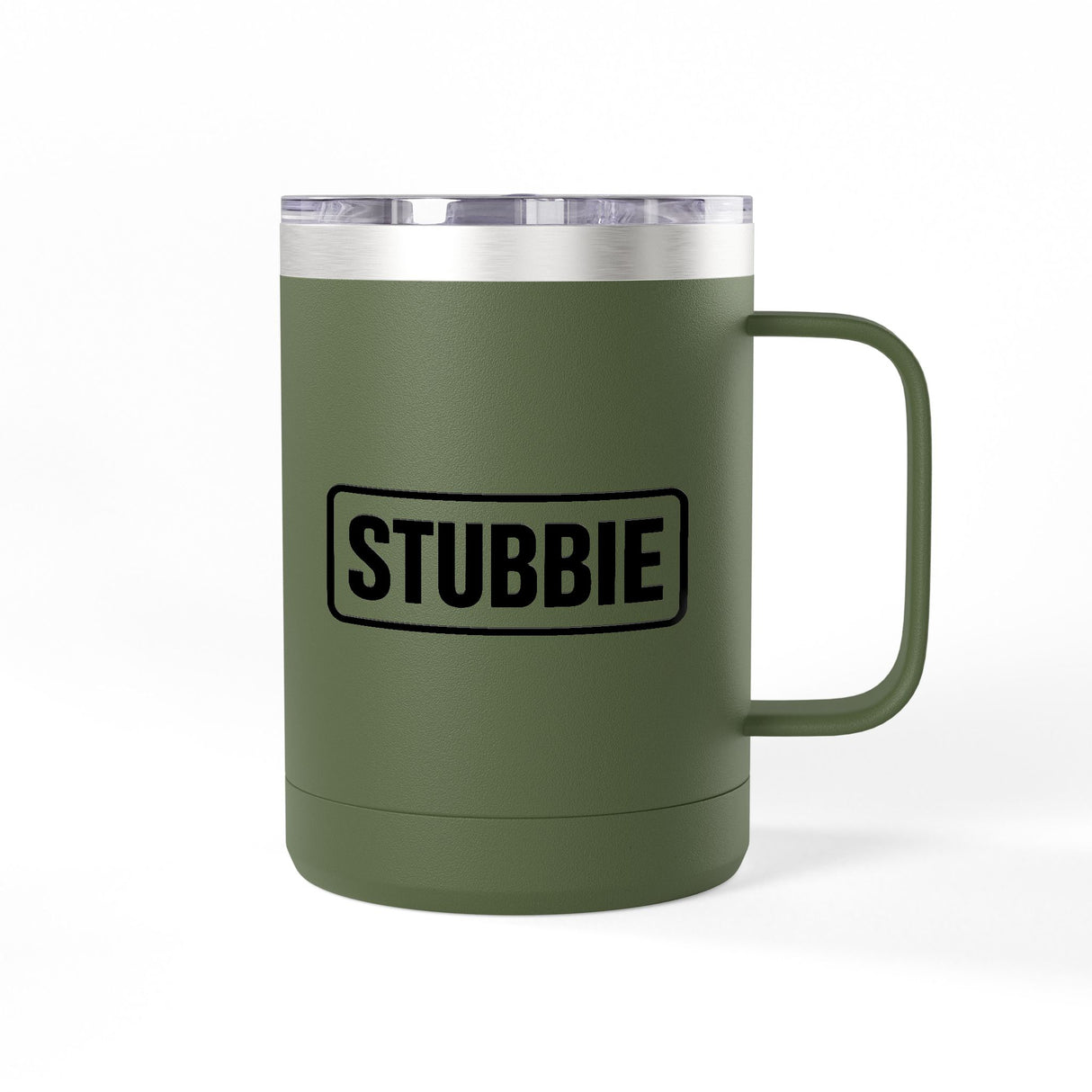 STUBBIE Coffee Mug Tumbler, 15oz - Classic Stubbie