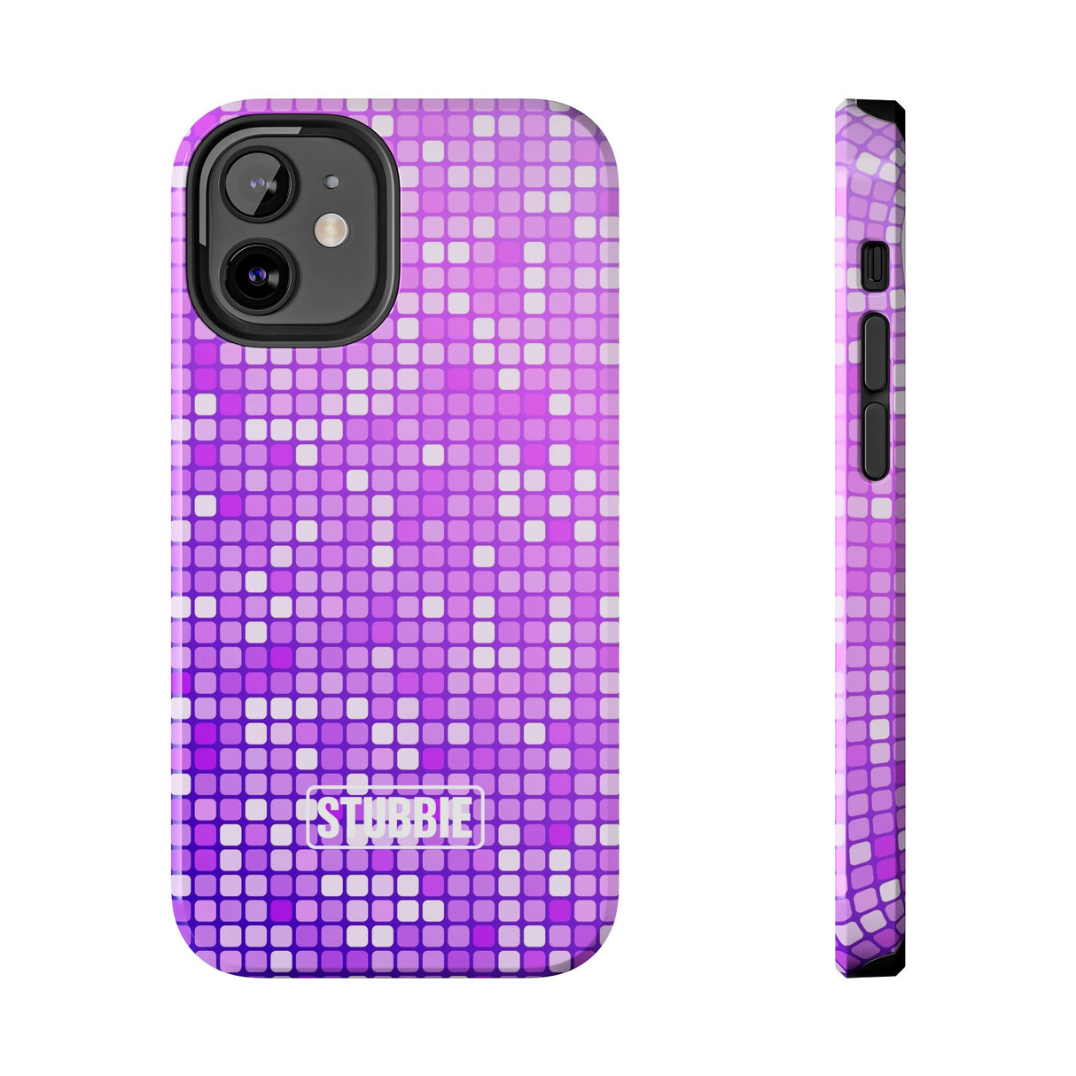 STUBBIE Phone Case for Apple iPhone - Purple Party STUBBIE