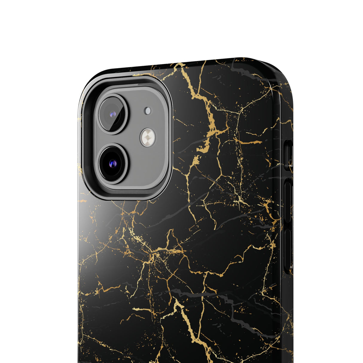 STUBBIE Phone Case for Apple iPhone - Midnight Black Marble Phone Case