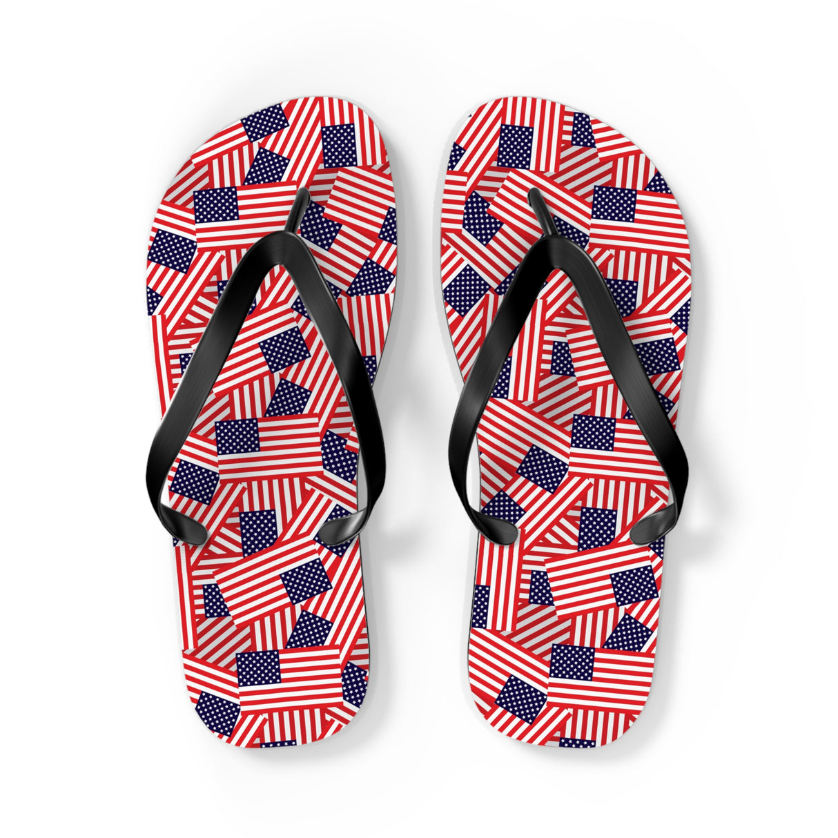 Mini American Flag Flip Flops