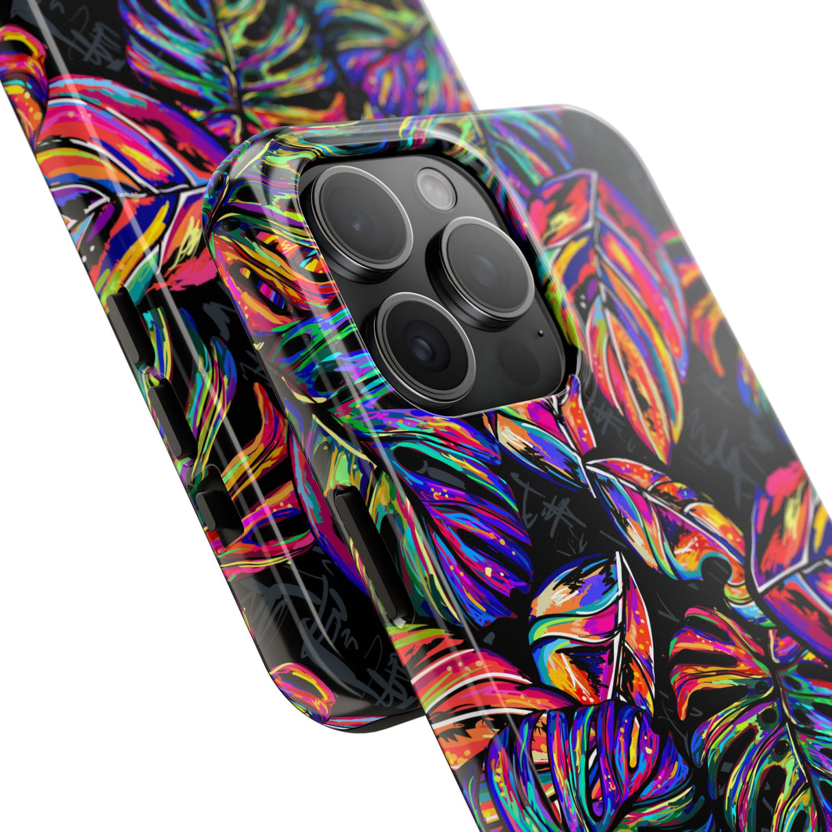 STUBBIE Phone Case for Apple iPhone - Rainbow Jungle Phone Case