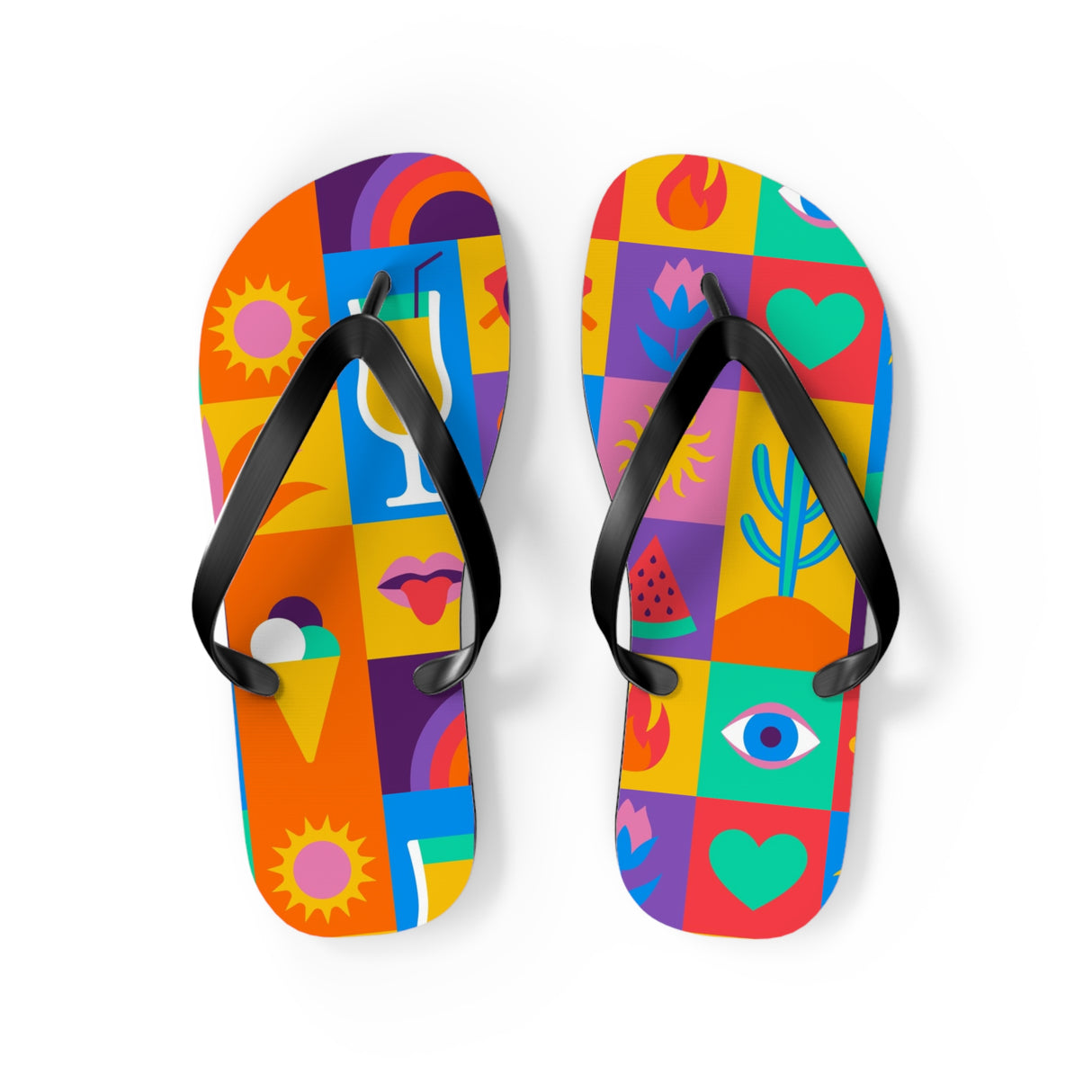 STUBBIE Flip Flops - Travel Blocks STUBBIE
