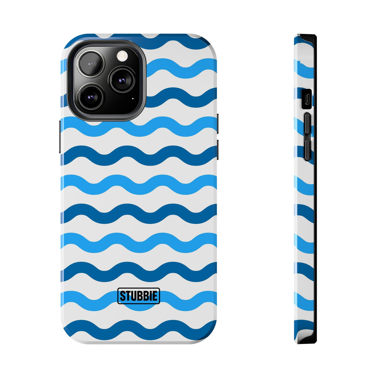 STUBBIE Phone Case for Apple iPhone - Rolling Seas Stubbie