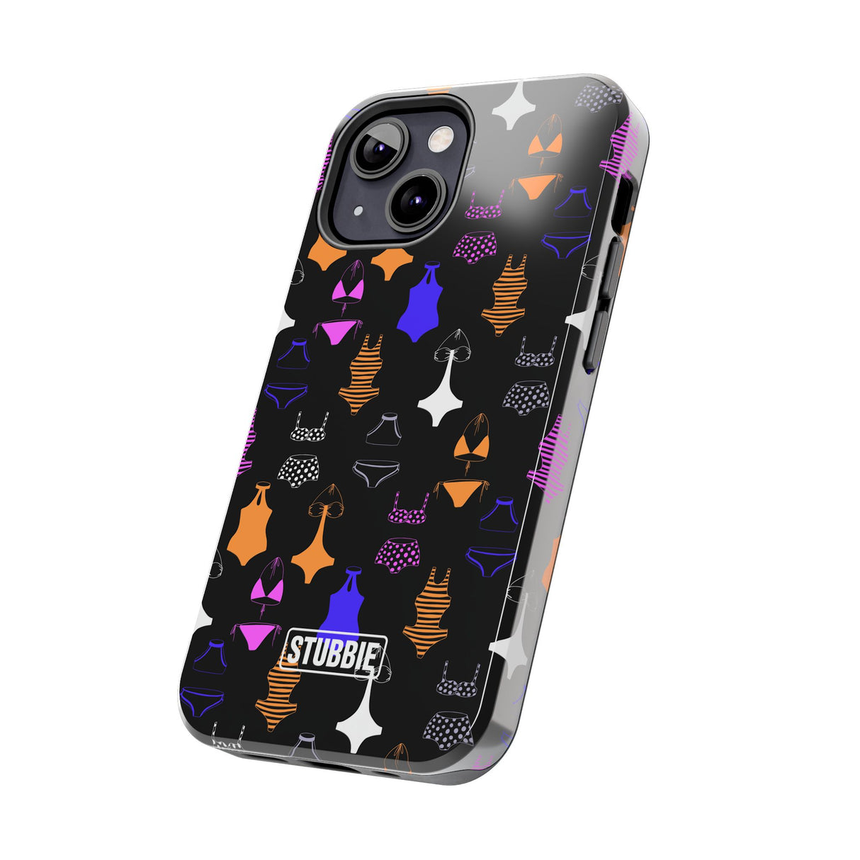 STUBBIE Phone Case for Apple iPhone - Night Bikini Phone Case