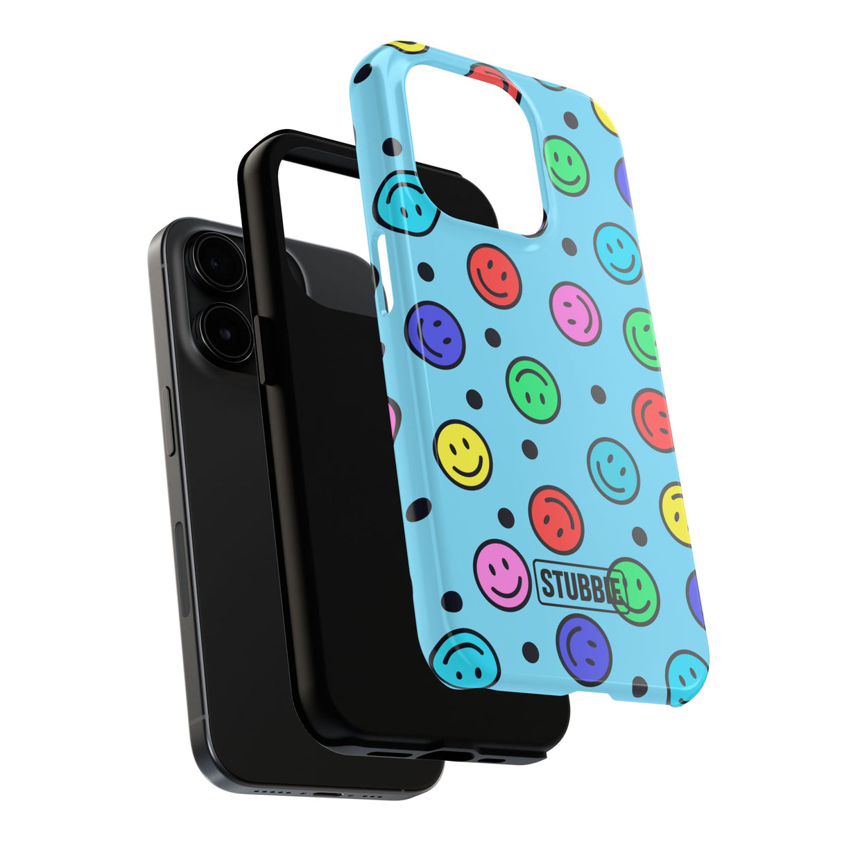 STUBBIE Phone Case for Apple iPhone - Smiley Face Phone Case