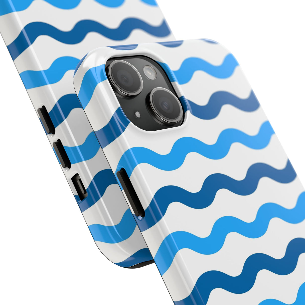 STUBBIE Phone Case for Apple iPhone - Rolling Seas Stubbie