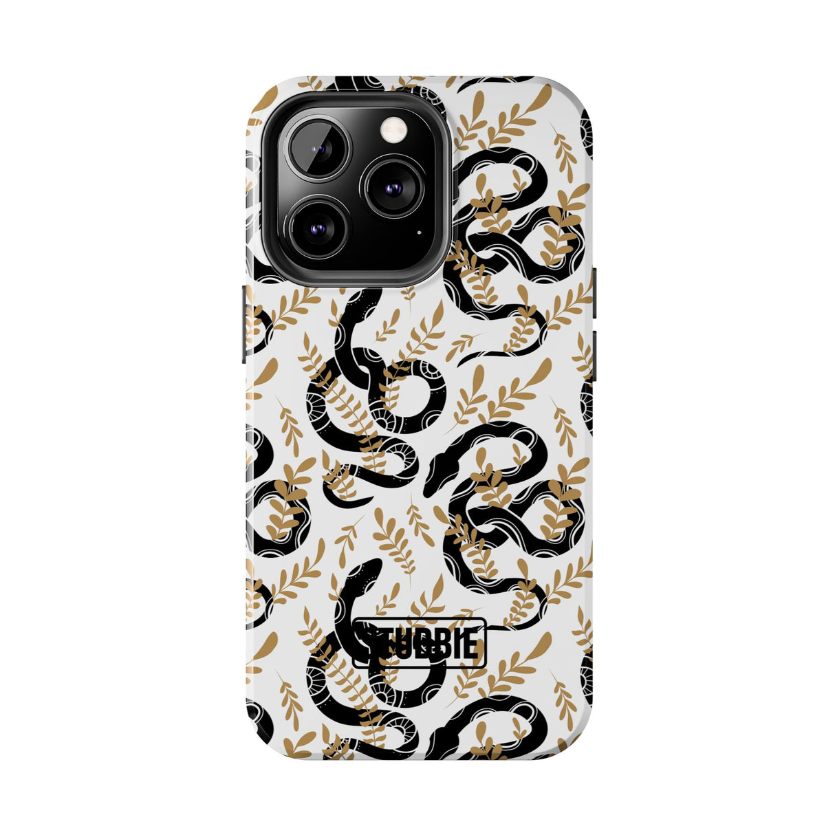 STUBBIE Phone Case for Apple iPhone - Black Snake Phone Case