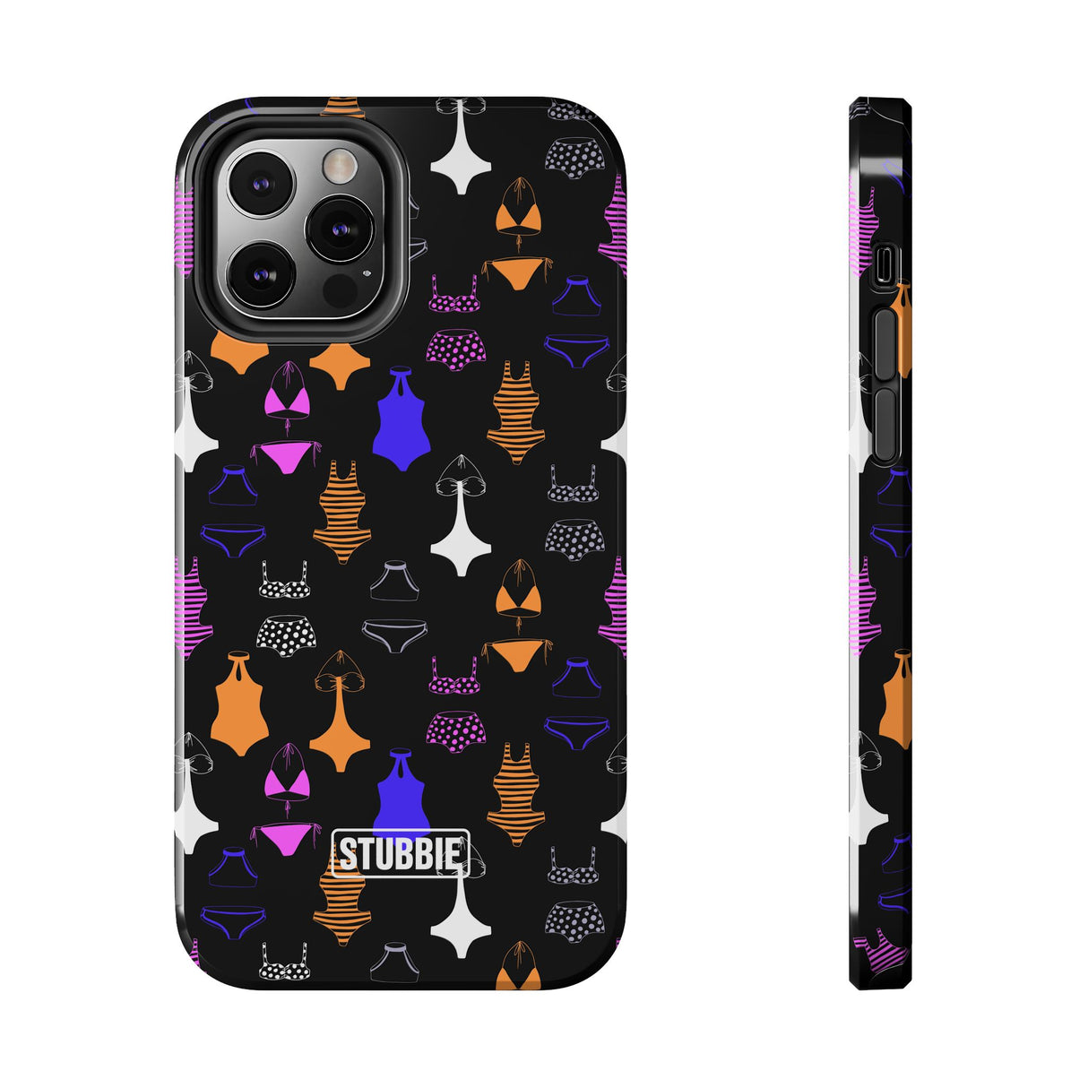 STUBBIE Phone Case for Apple iPhone - Night Bikini Phone Case