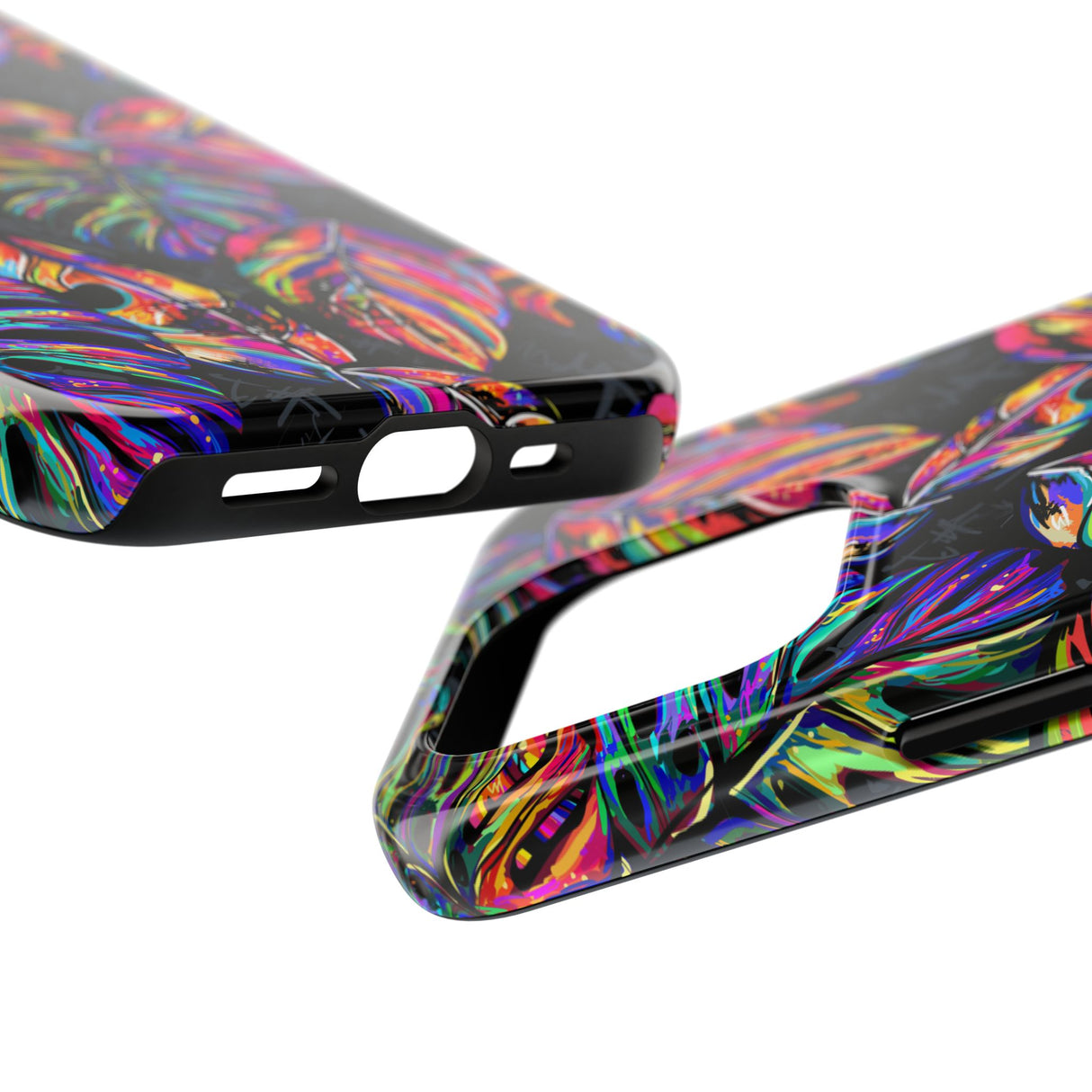 STUBBIE Phone Case for Apple iPhone - Rainbow Jungle Phone Case