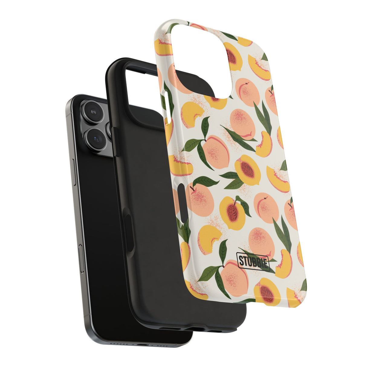 STUBBIE Phone Case for Apple iPhone - Peachy Peach Phone Case
