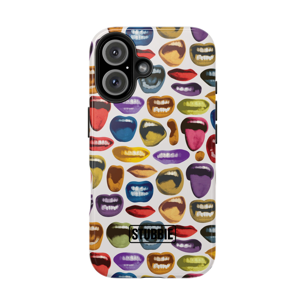 STUBBIE Phone Case for Apple iPhone - Lips Phone Case