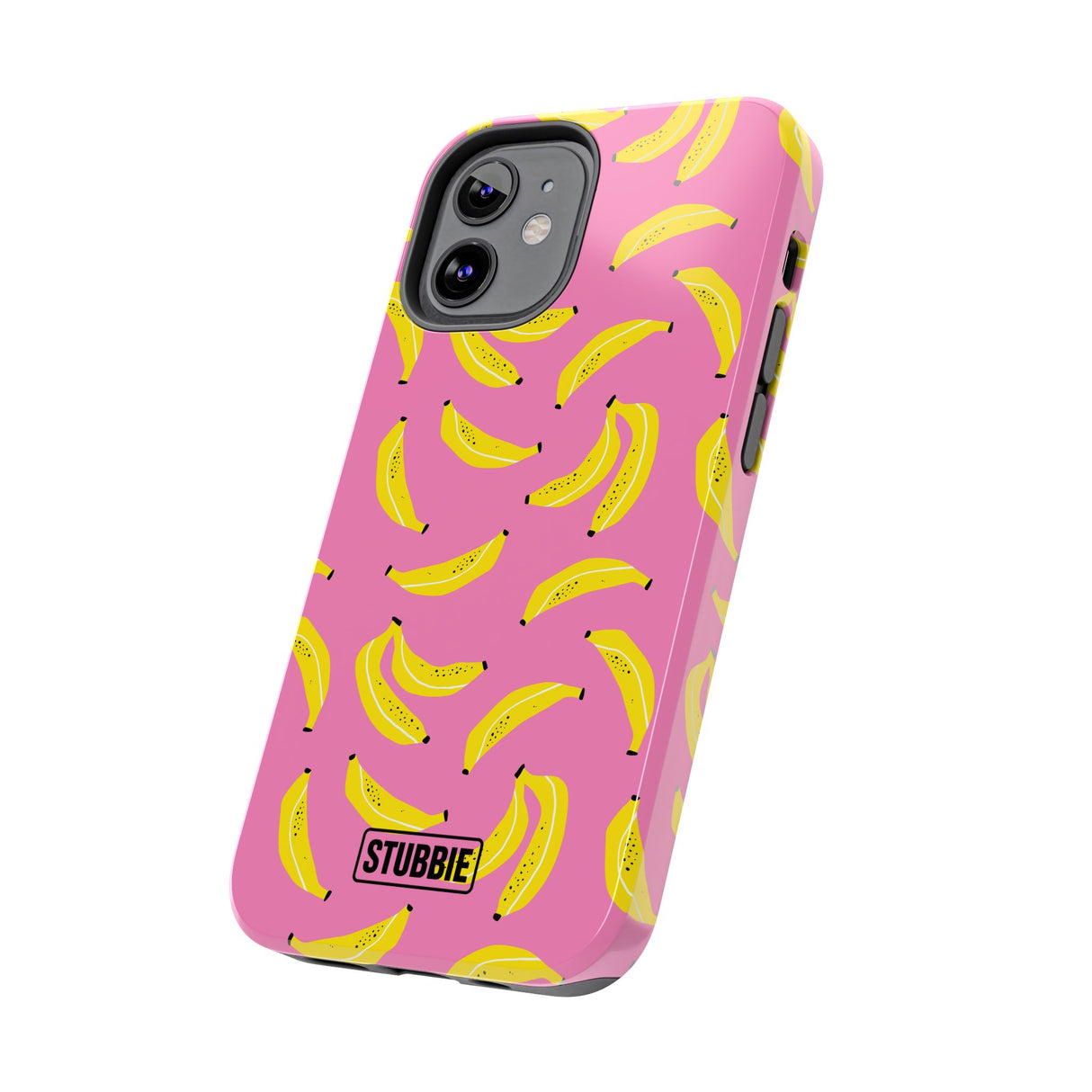 STUBBIE Phone Case for Apple iPhone - Pink Banana Phone Case