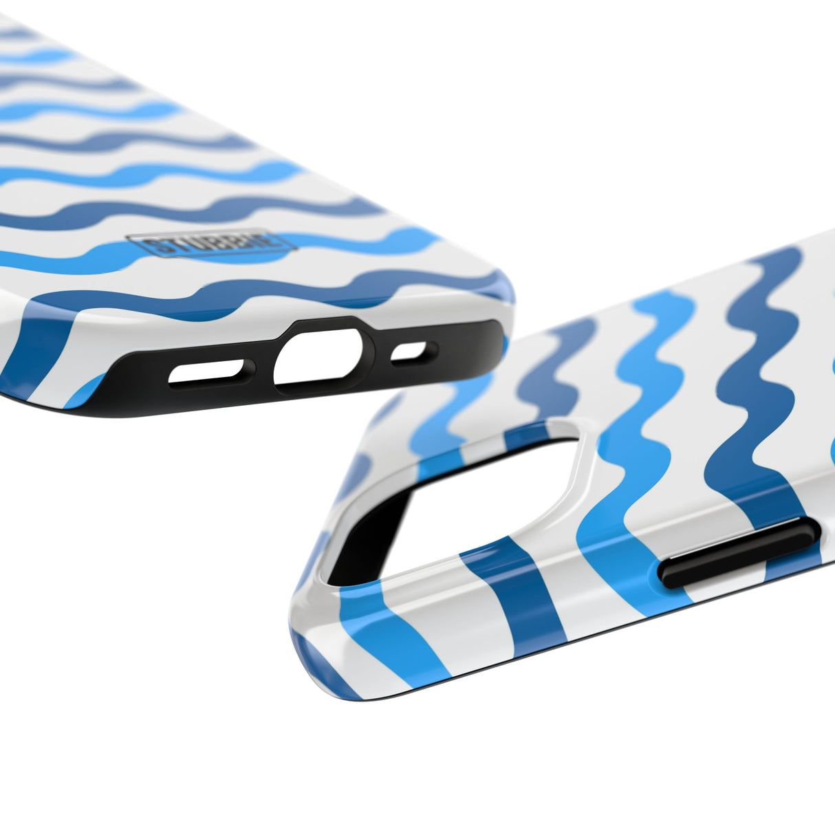 STUBBIE Phone Case for Apple iPhone - Rolling Seas Stubbie