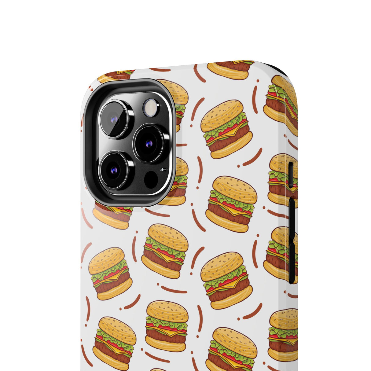 STUBBIE Phone Case for Apple iPhone - Burger Stubbie