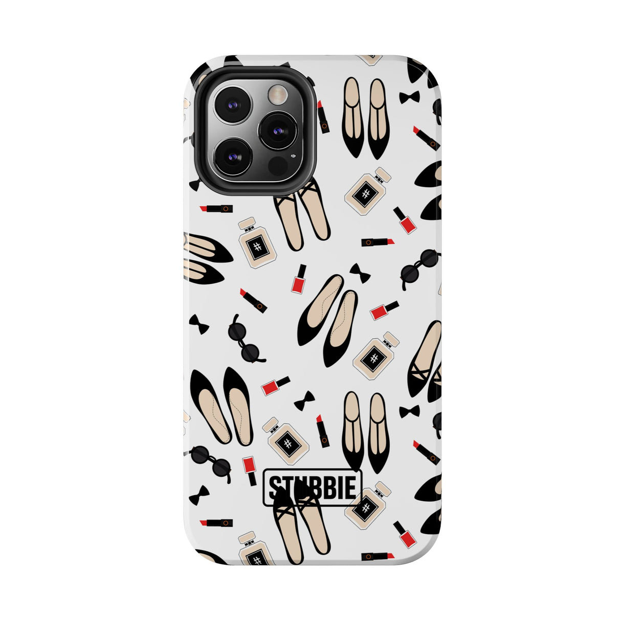 STUBBIE Phone Case for Apple iPhone - Heels And Lipstick Stubbie