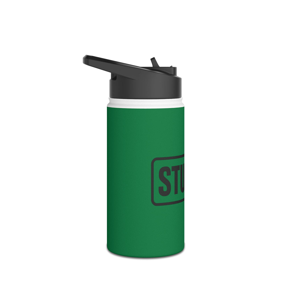 STUBBIE Stainless Steel Water Bottle - Dark Green Stubbie