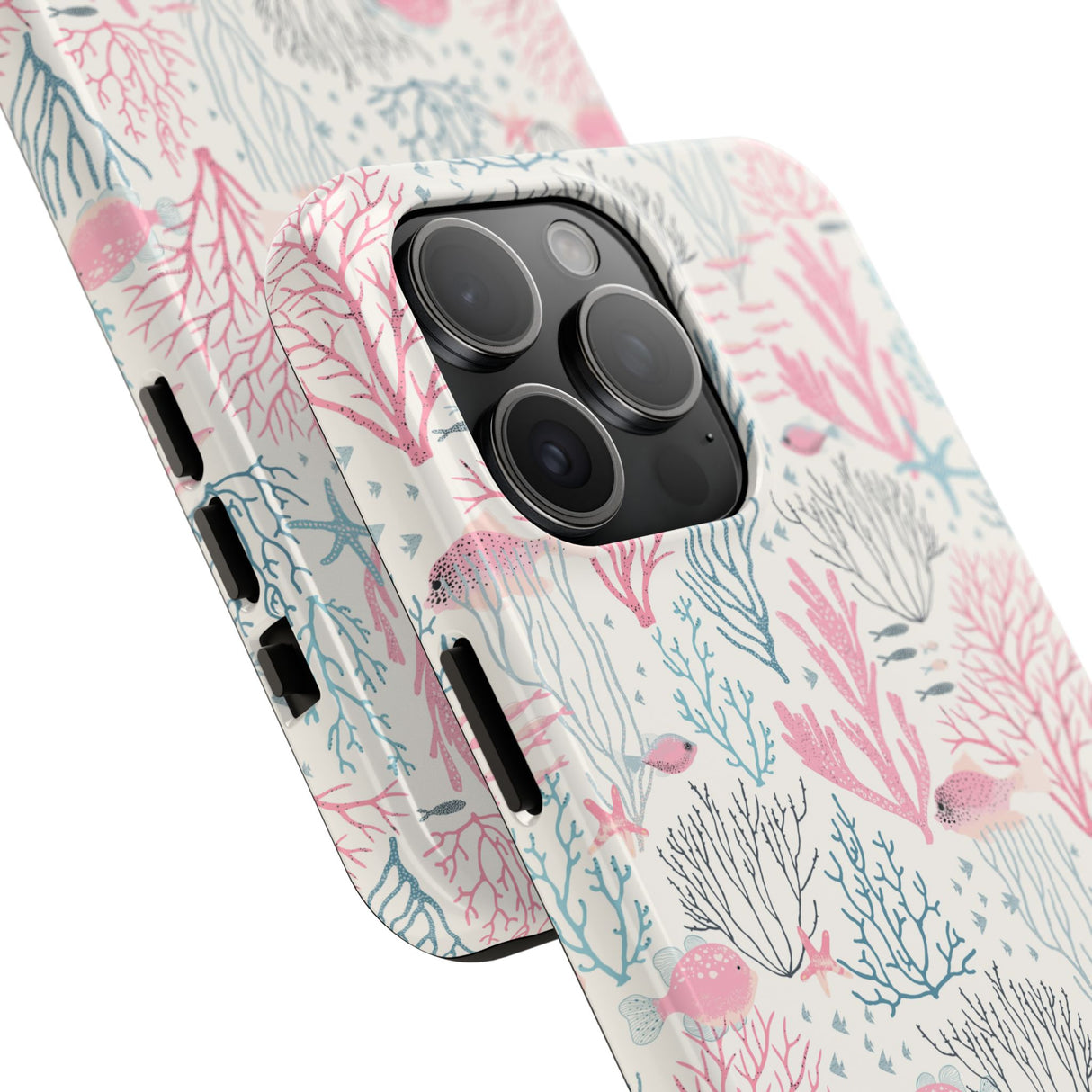 STUBBIE Phone Case for Apple iPhone - Coral Stubbie