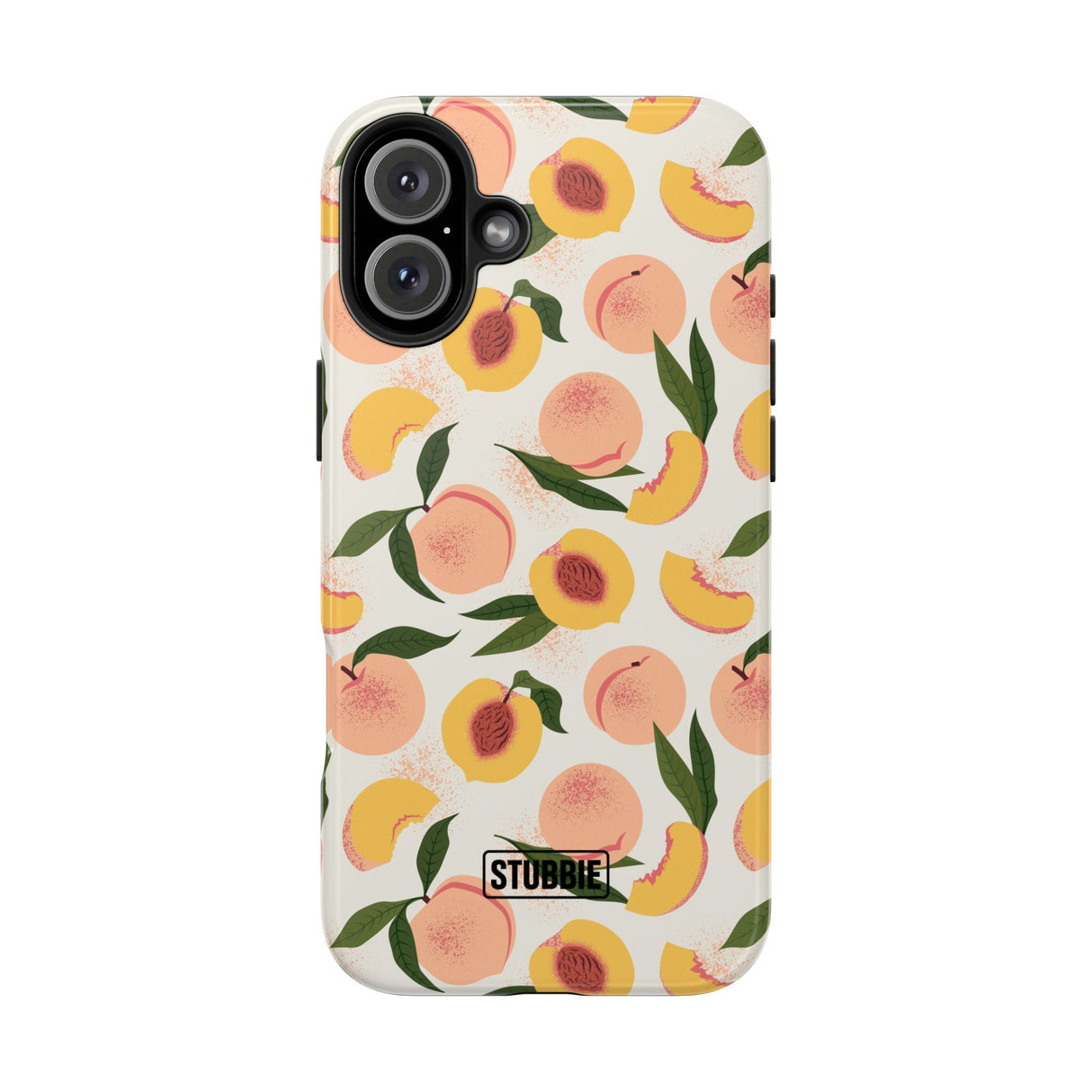 STUBBIE Phone Case for Apple iPhone - Peachy Peach Phone Case