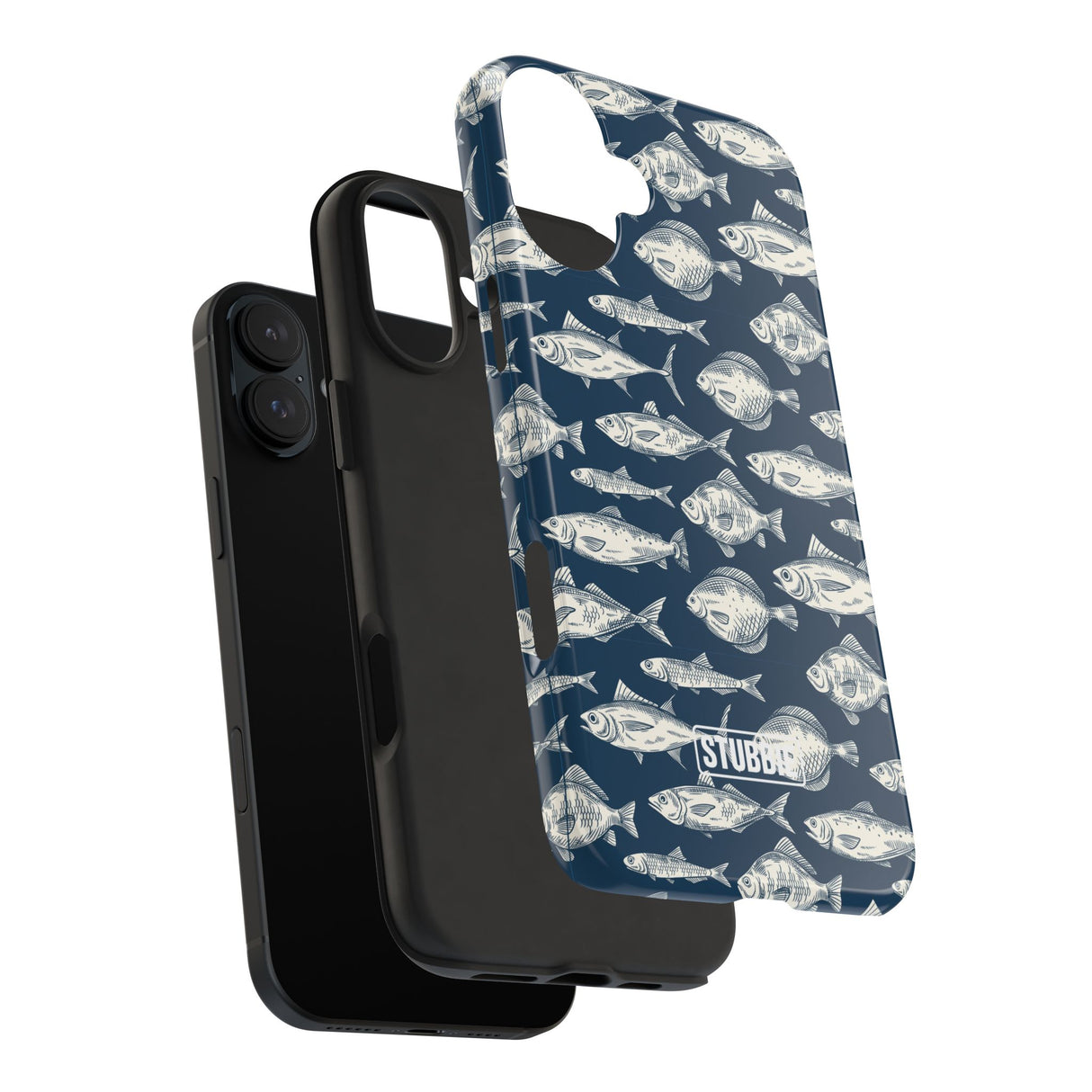 STUBBIE Phone Case for Apple iPhone - Fishy Fish Phone Case