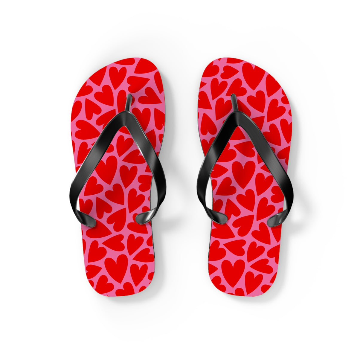 Flip Flops With Hearts
